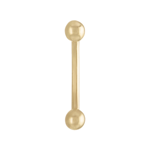 10K Solid Gold 8mm Belly Ring